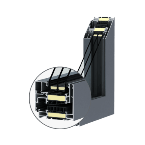 7Stars view Aluminum window