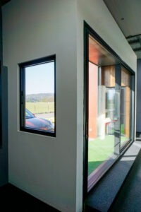 Slim line windows and doors